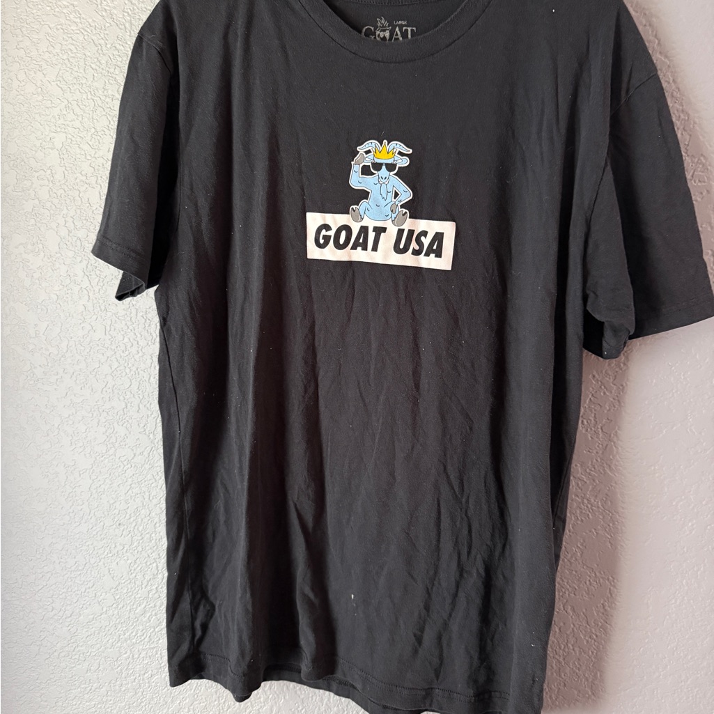 Goat Usa Black Short Sleeve Tee